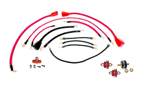 1.0 Battery Cable Kit Complete (Stainless Frame)