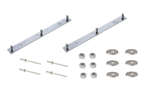 30. Deflector Retaining Strip Stainless (Pair)