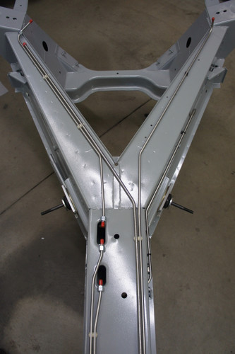 1. Fuel Line Kit Stainless Complete Hard Lines