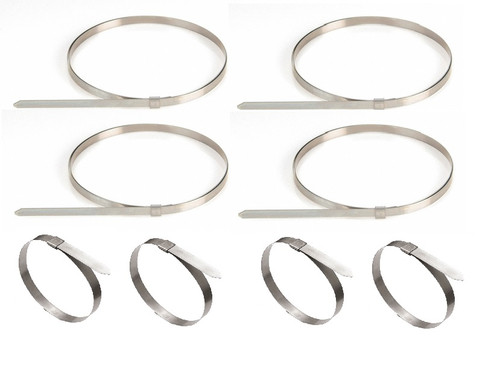 15.1 Axle Clamp Boot Kit Stainless