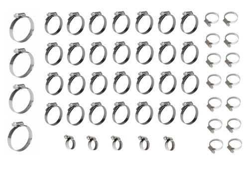 1. Stainless Coolant Hose Clamp Kit Complete
