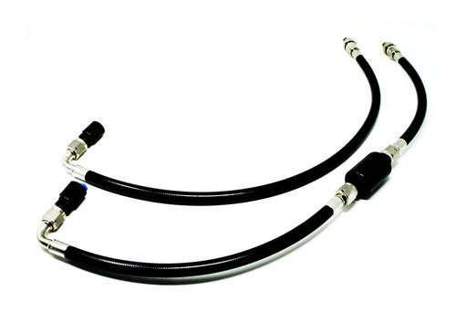 1.8 Hose-Fuel Return & Feed Braided With Billet Check Valve