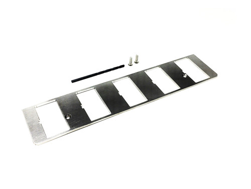 1. Console Switch Alignment Plate Stainless