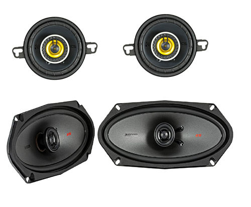 1. Speaker Package With Mounting Offsets and Hardware