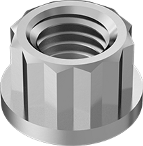 23.1 M7 High Torque 12 Point Exhaust Nut Stainless