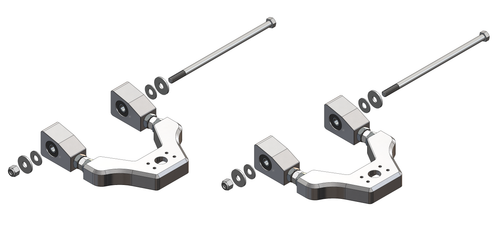 53. Upper Control Arm Adjustable Billet Aluminum Gen 3